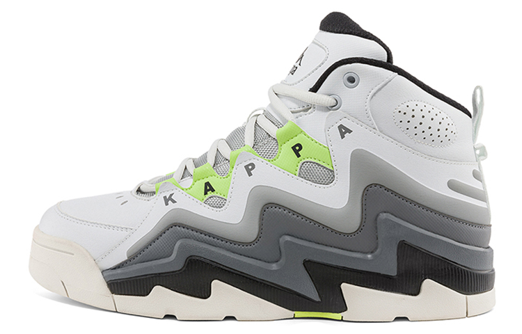 Kappa Synthetic Leather Fashion Trend Slip Resistant Abrasion Resistant Slip Resistant Abrasion Resistant Mid top