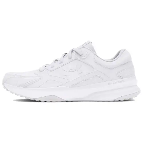 Under Armour Slip Resistant Abrasion Resistant Low top Training Shoes Men's White
