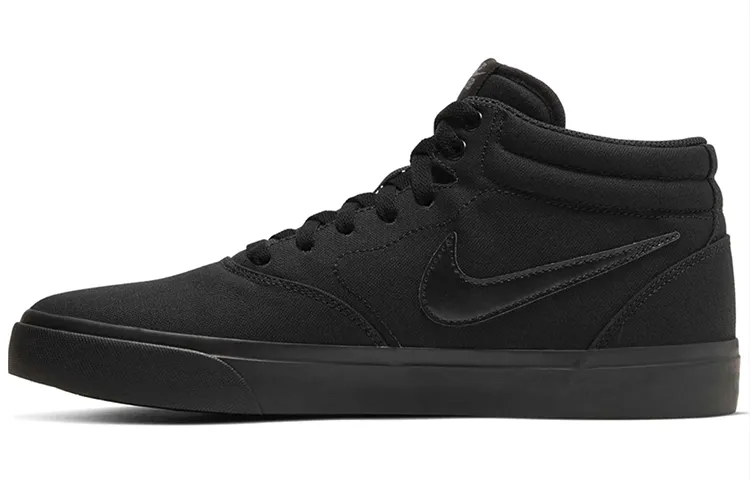 Nike Sb Charge Mid Canvas 'Black'