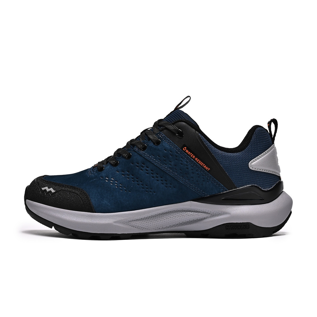 TUTU Slip Resistant Abrasion Resistant Low top Mountaineering Shoes Unisex Lake Blue