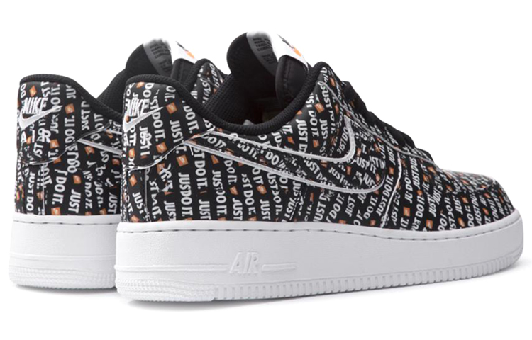 Кеды Nike Air Force 1 07 LV8 JDI (черные) — Чёрный — фото 5