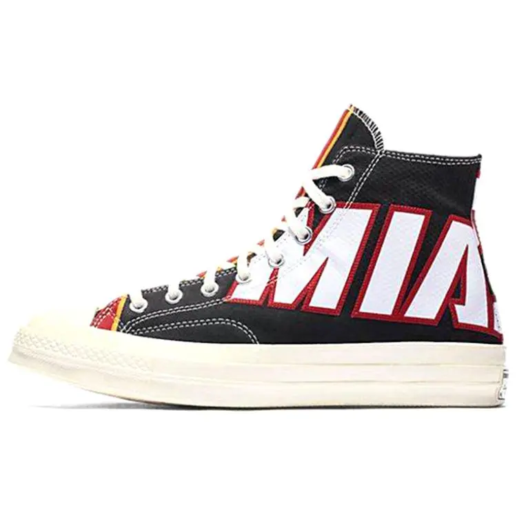 Converse 1970s Chuck Hi Gameday Miami Heat Miami Heat Abrasion Resistant, Breathable, Lightweight