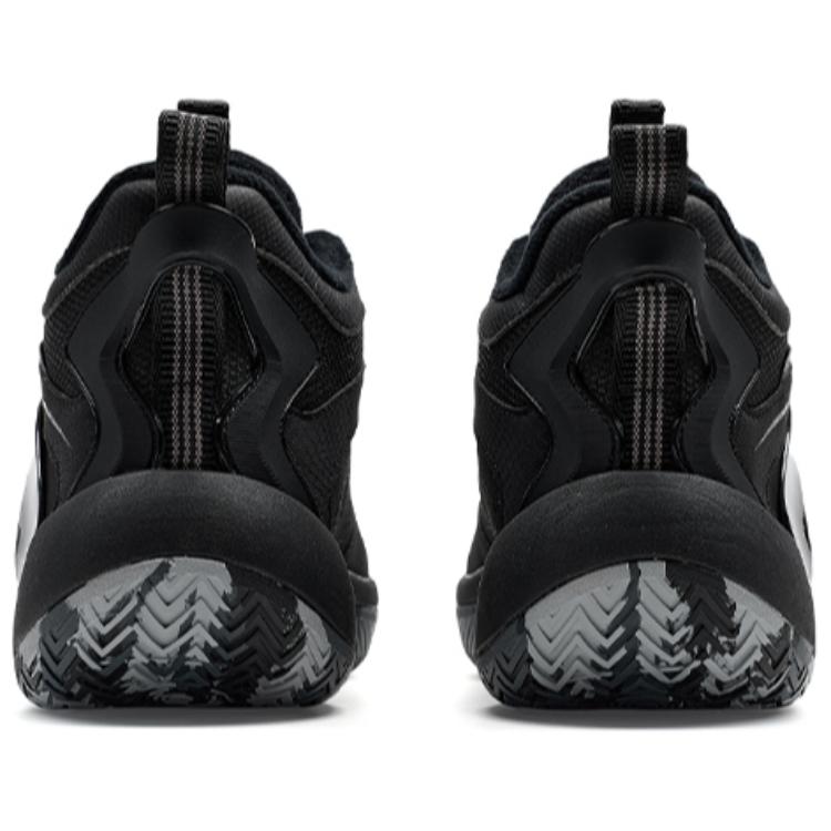 XTEP Wind TD Fleece Lined Comfortable Slip Resistant Thermal Mid top Basketball Shoes Men’s Black