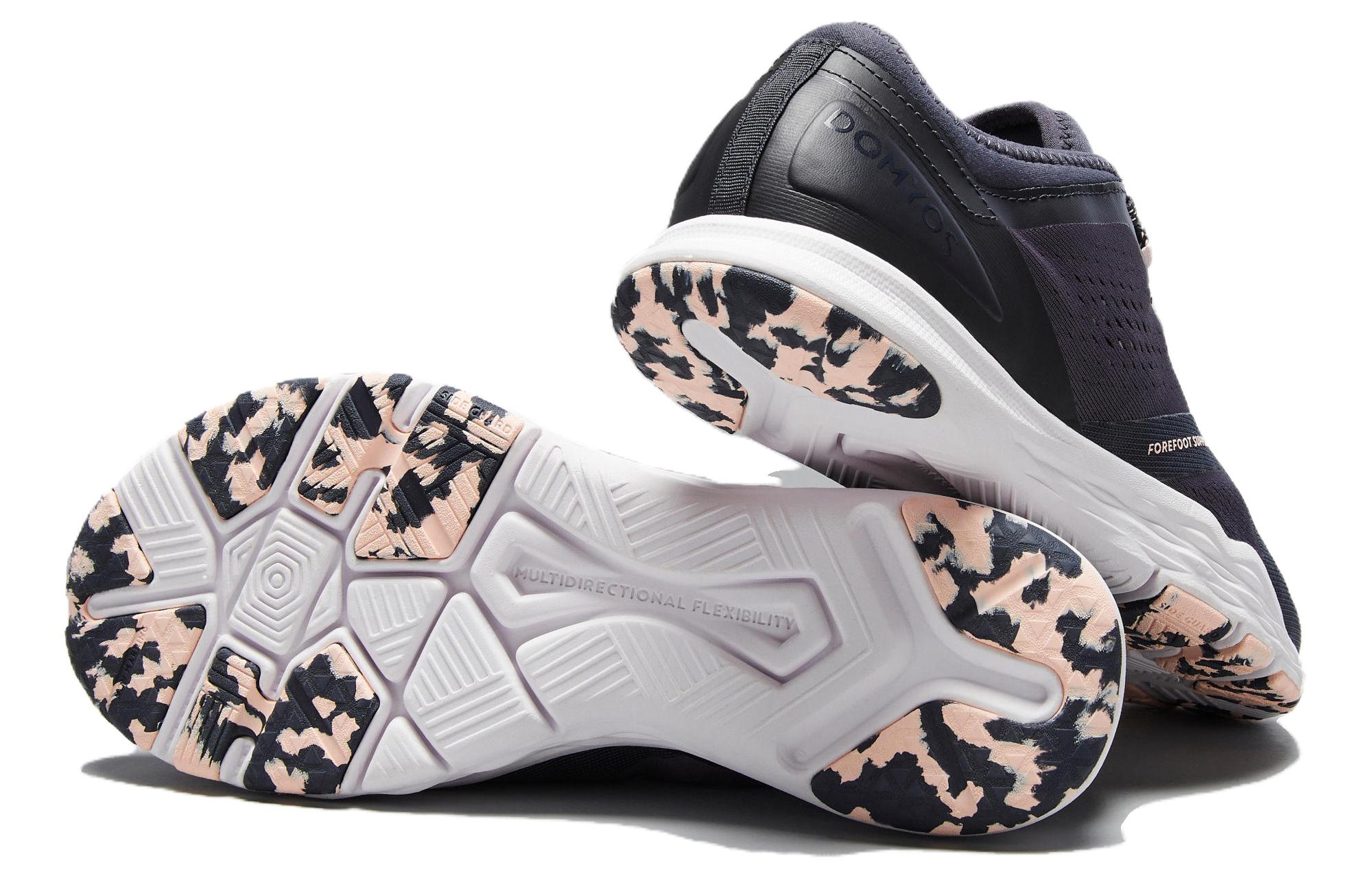 DECATHLON DOMYOS 900 Collection Cushioning Support Cushioning Support Low top Training Shoes Women’s Gray Pink
