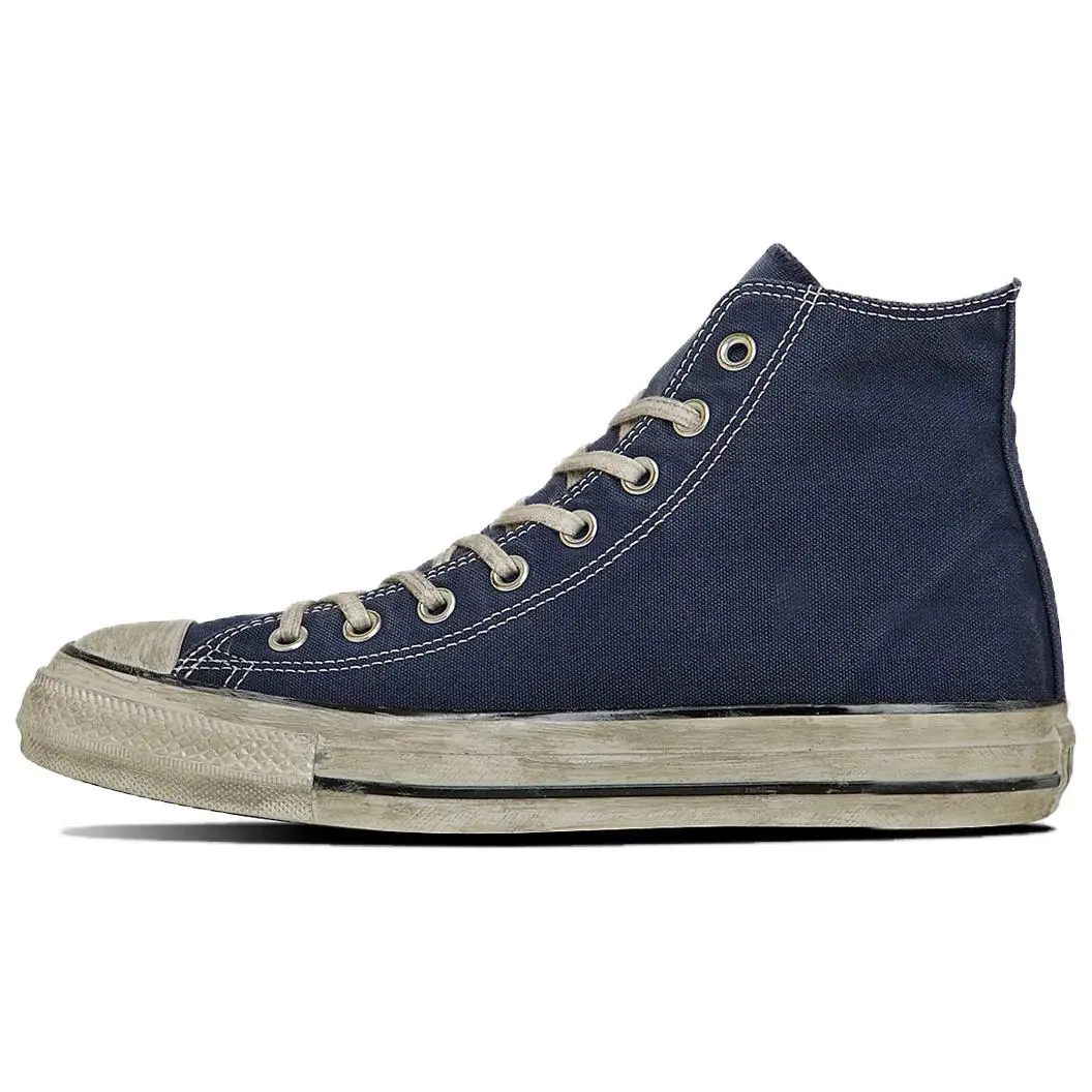 Converse All Star Abrasion Resistant Abrasion Resistant High top Canvas Shoes Unisex Marine Blue