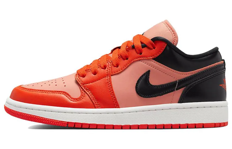Air Jordan 1 Low Se 'Rush Orange Black' Women's