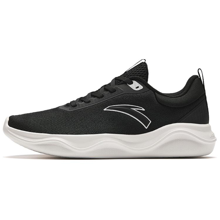 Anta Abrasion Resistant Breathable Low top Training Shoes Men’s Black White
