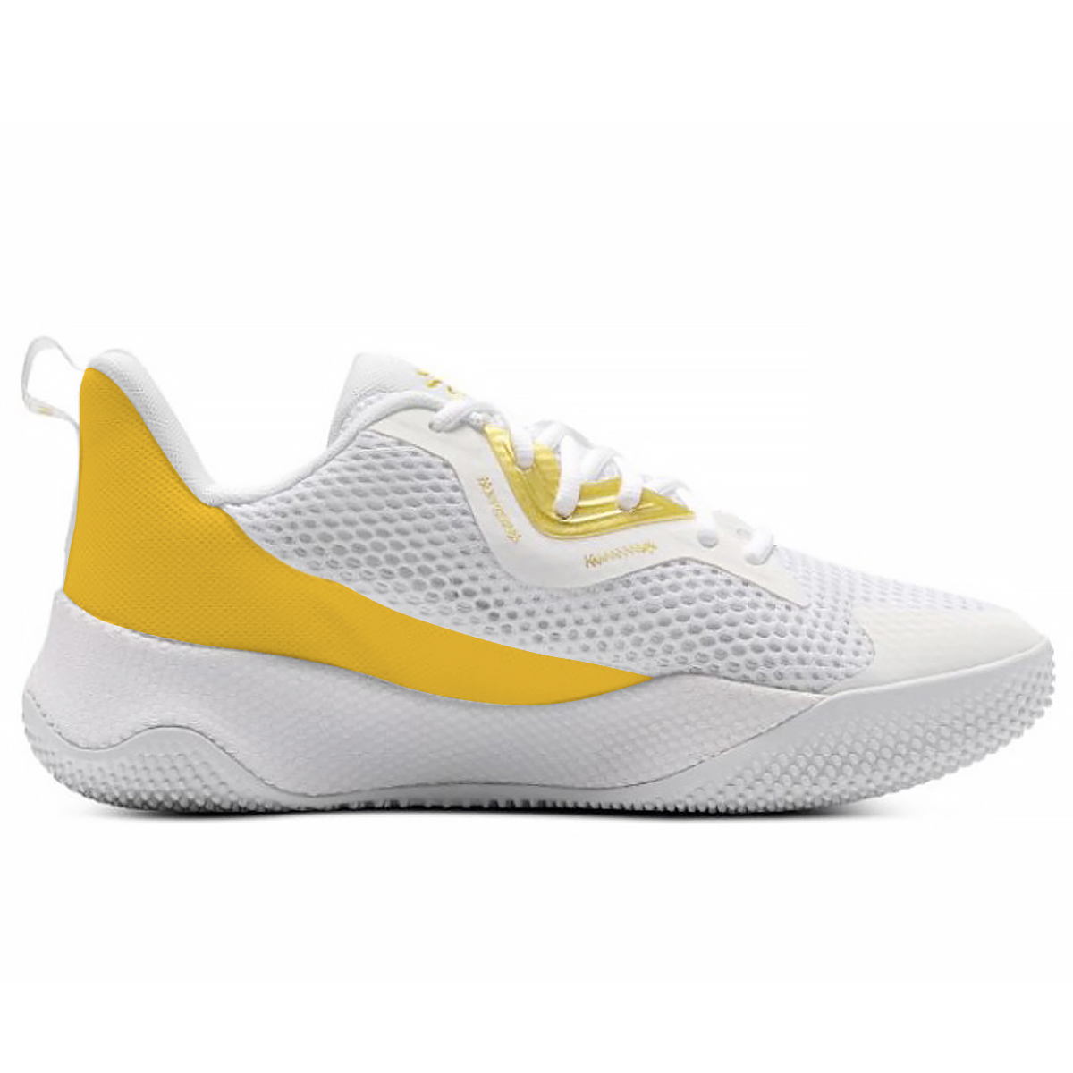 Under Armour Curry Splash 3 Slip Resistant Abrasion Resistant Low top Basketball Shoes Men’s White