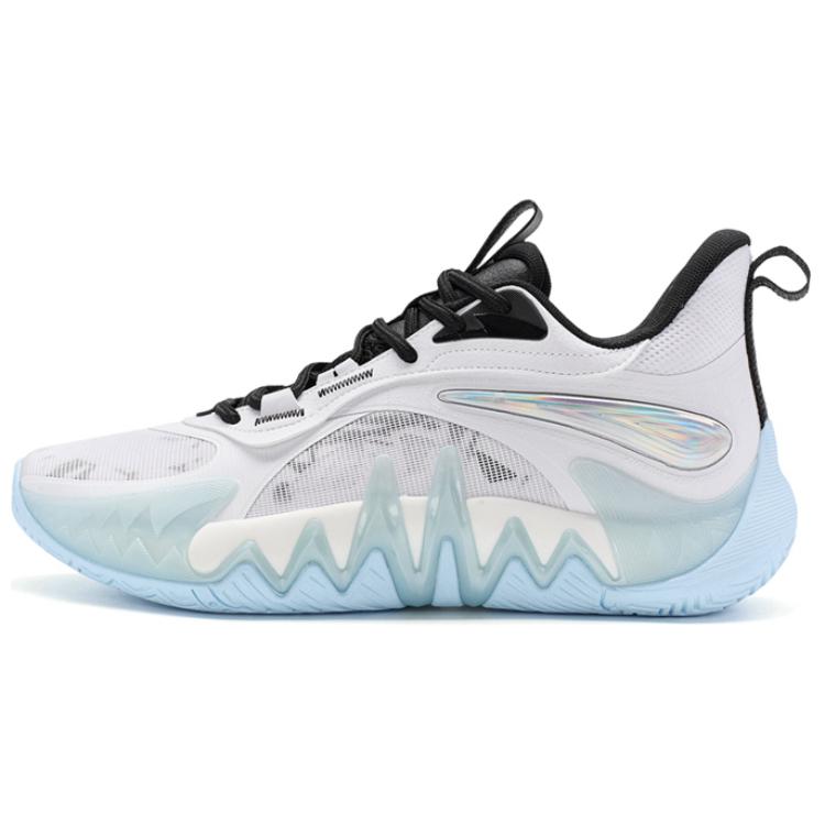 XTEP Reverse 2 Cushioning Low top Basketball Shoes Men’s White Black