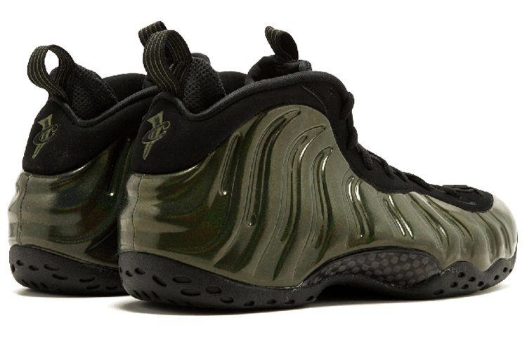 Мужские кроссовки Nike Foamposite One (военный зеленый) — фото 4