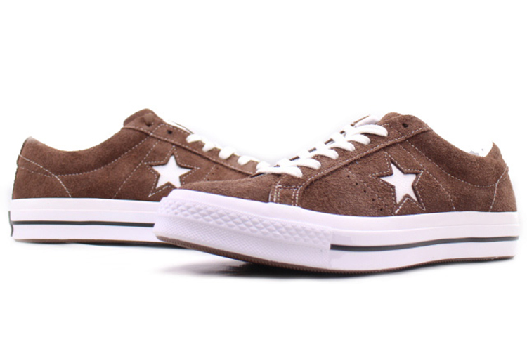 Кеды Converse One Star Low (коричневый) — фото 3