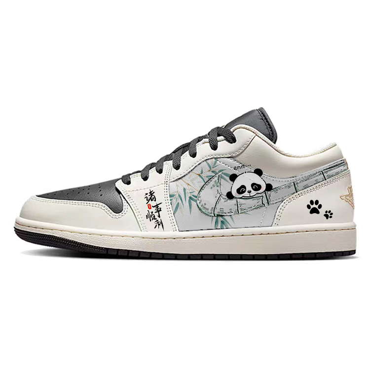 Jordan Air Jordan 1 Low top Vintage Basketball Shoes Men’s White