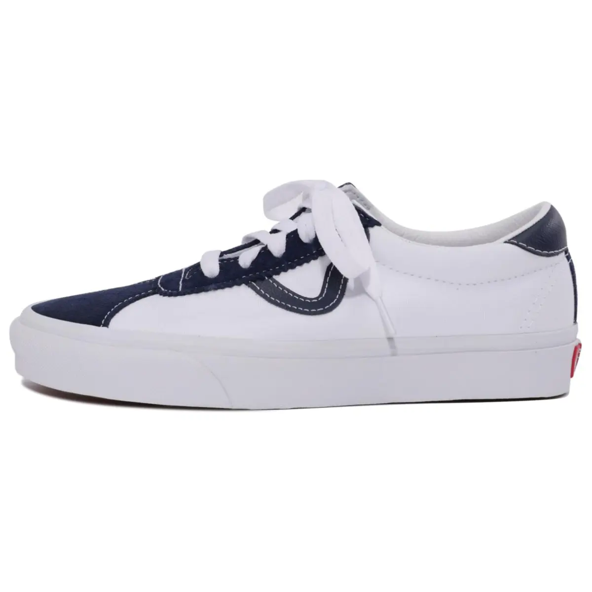Vans Sports Comfortable Low top Skateboard Shoes Unisex White Blue