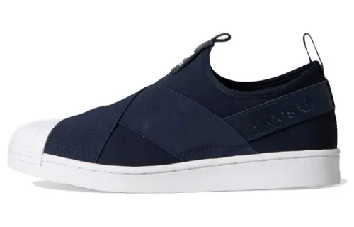 Adidas Originals Superstar Slip On 'Blue White' Women's