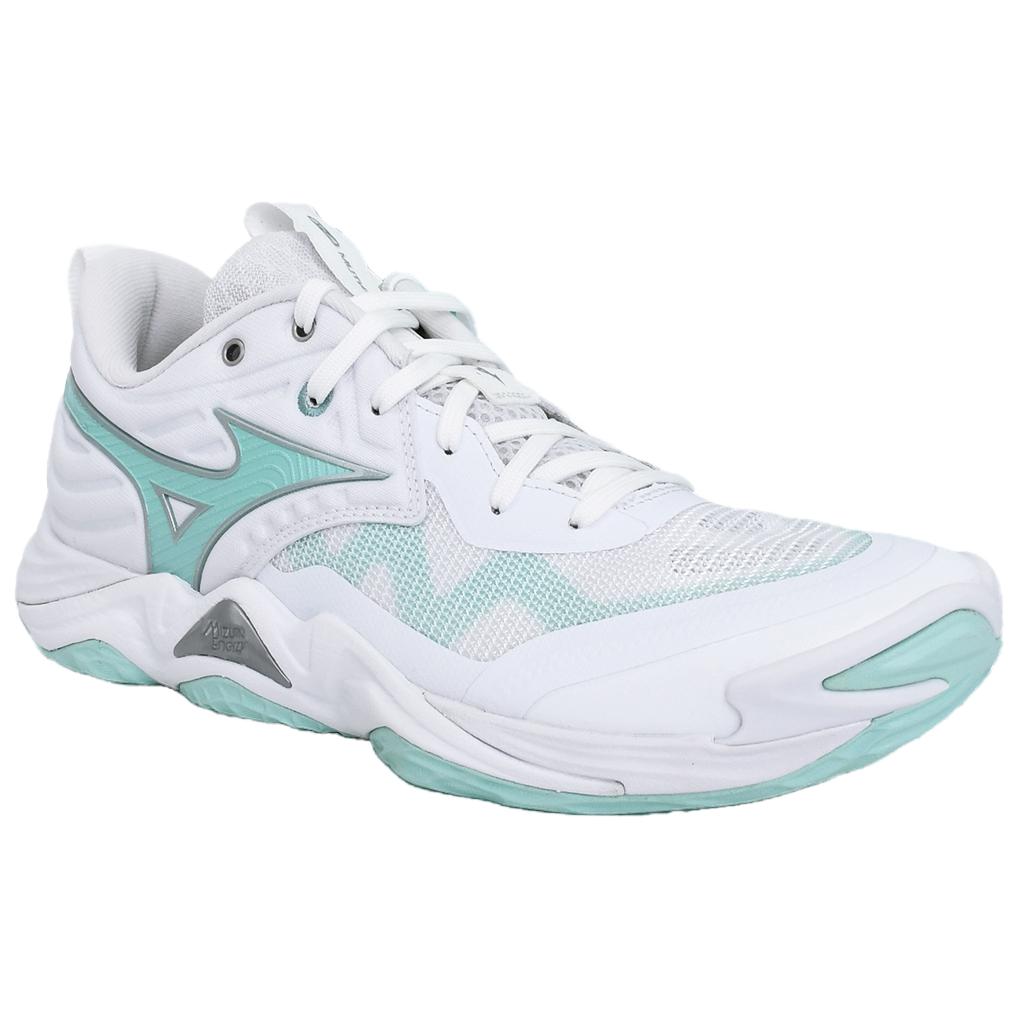Wave Momentum Wmns Mizuno Elite ‘White Blue Tint’