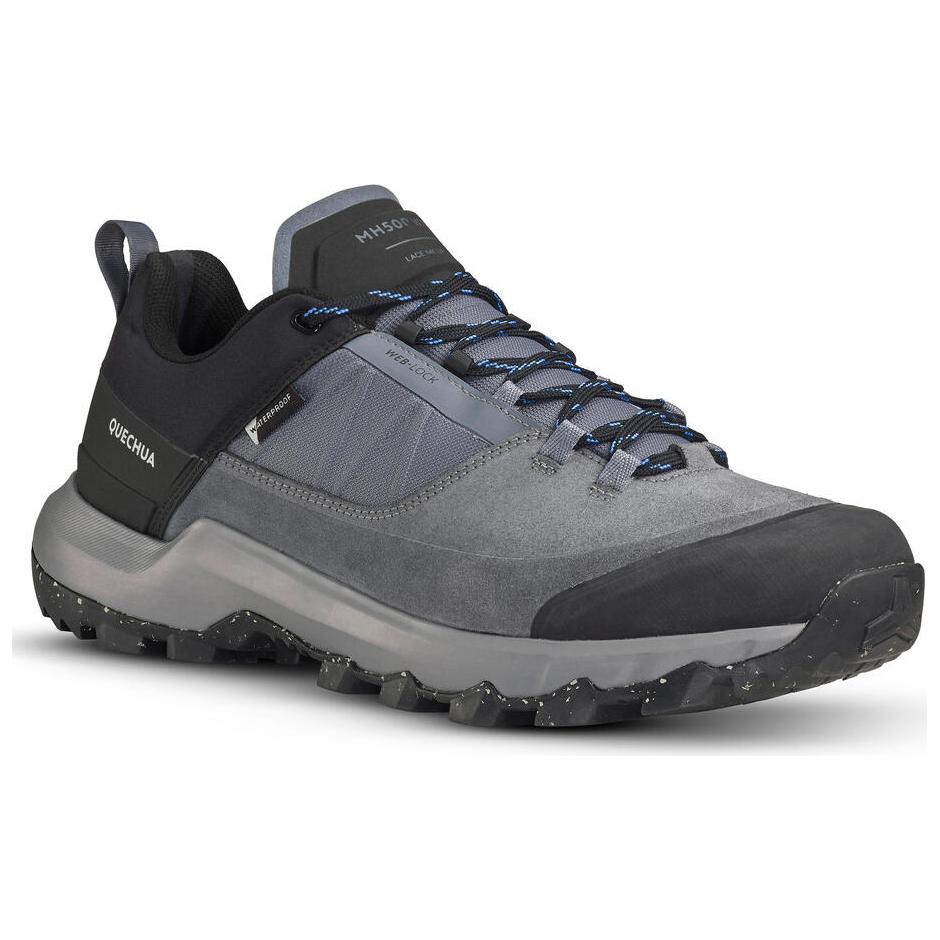 DECATHLON MH500 Low top Hiking Shoes Men’s Black Gray