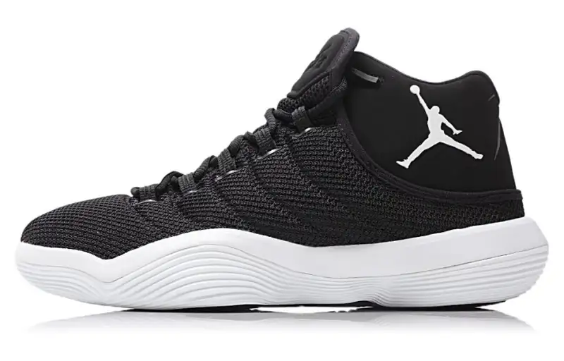 Air Jordan SUPER.FLY 2017 Pfx Black WHITE PURE Platinum 'Black White'