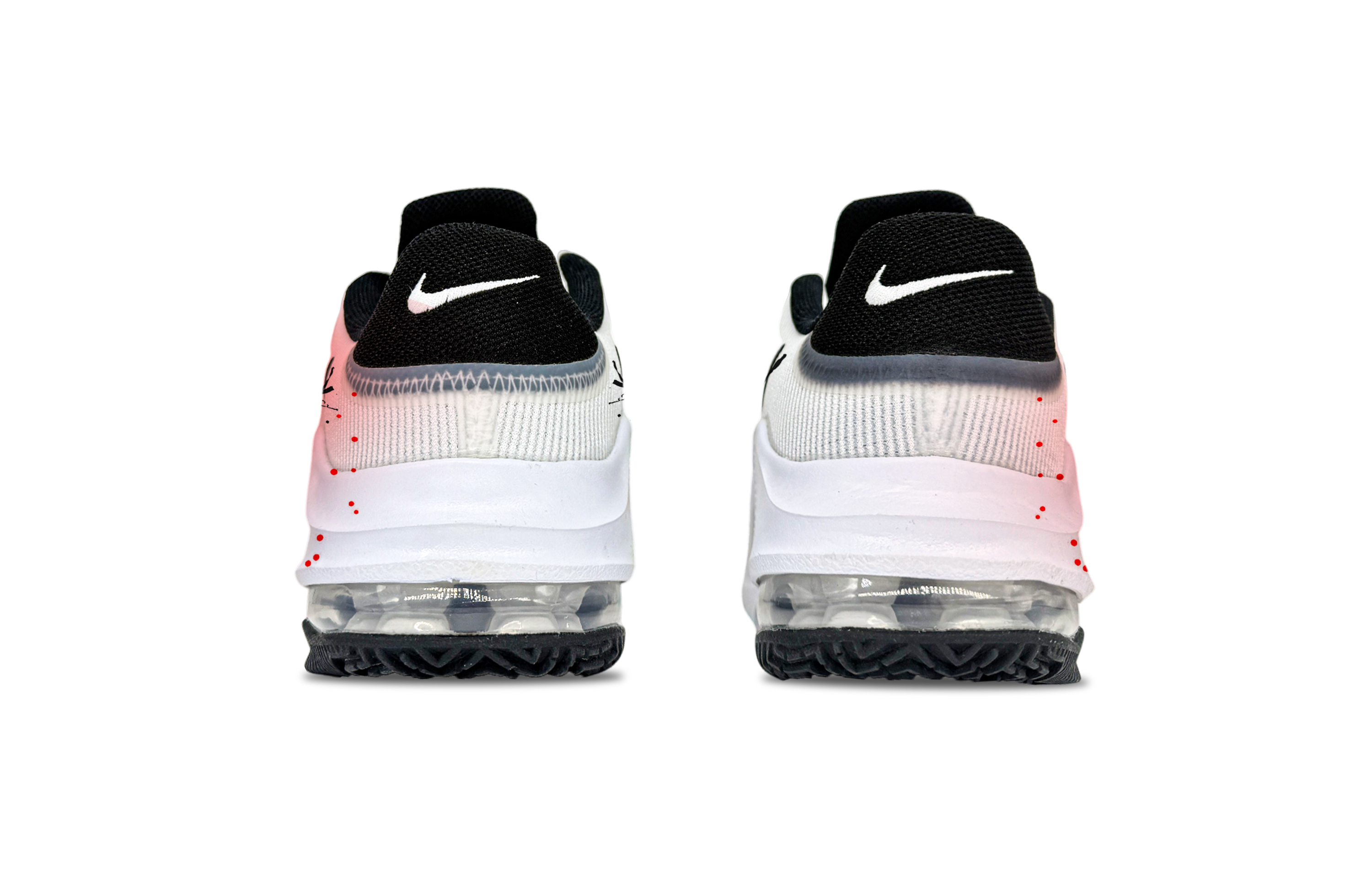 Nike Air Max Impact 4 Red Venom Slip Resistant Slip Resistant Low top Basketball Shoes Men’s University Red