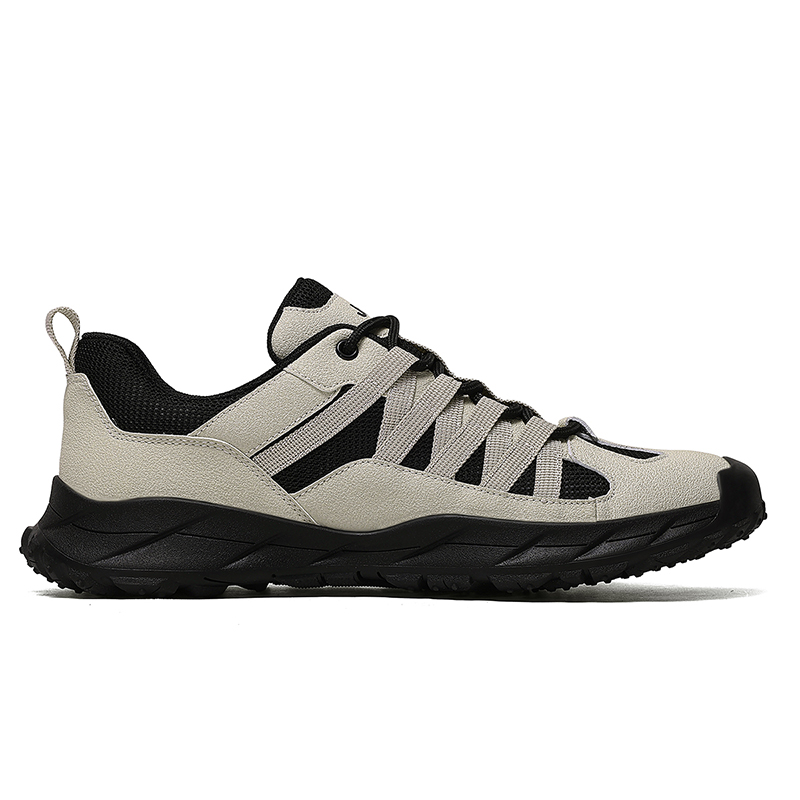 Jeep Textile, Synthetic Leather Low top Hiking Shoes Men’s Black Sand