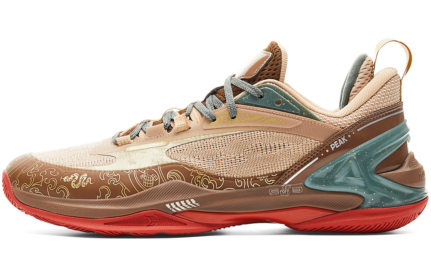 PEAK Chinese Original Collection Nine Turn Exquisite Collection Edition, Copper Inlaid Gold Colorway