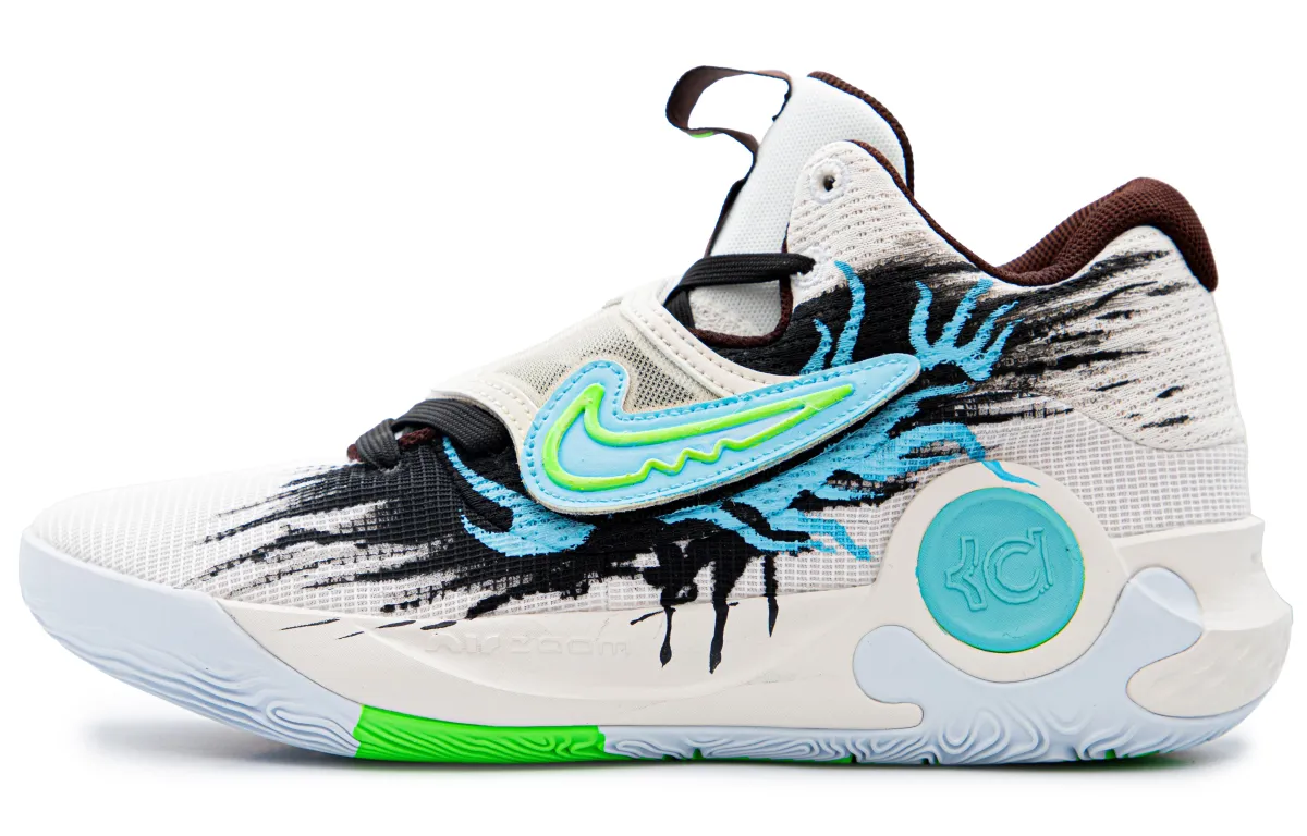 Nike KD Trey 5 X Ink Splatter Fireworks Cushioning Slip Resistant Abrasion Resistant