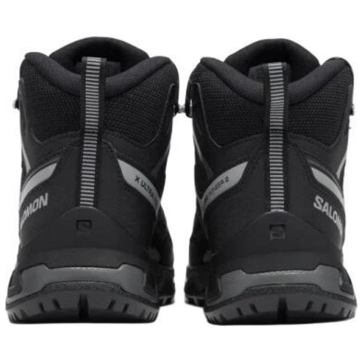 SALOMON X Ultra Pioneer 2 Cushioning Breathable Grip Mid top Hiking Shoes Men’s Black