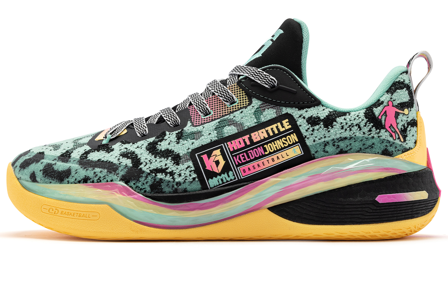 QIAODAN Puncture 6.0 PROLOWPE Q KUNGFU TURBO Slip Resistant, Abrasion Resistant, Lightweight Low top Basketball Shoes