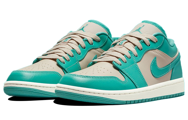 Air Jordan 1 Low ‘Tropical Teal Sandy Beige’ Women’s