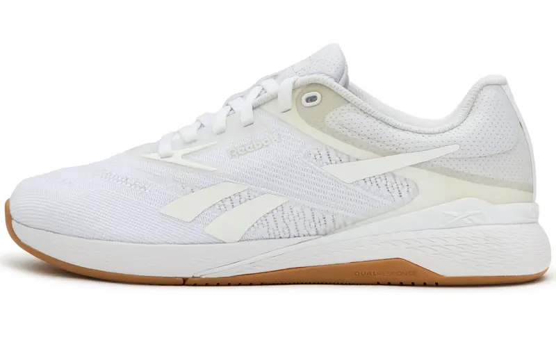 Reebok Nano X5 Abrasion Resistant Low top Training Shoes Unisex White