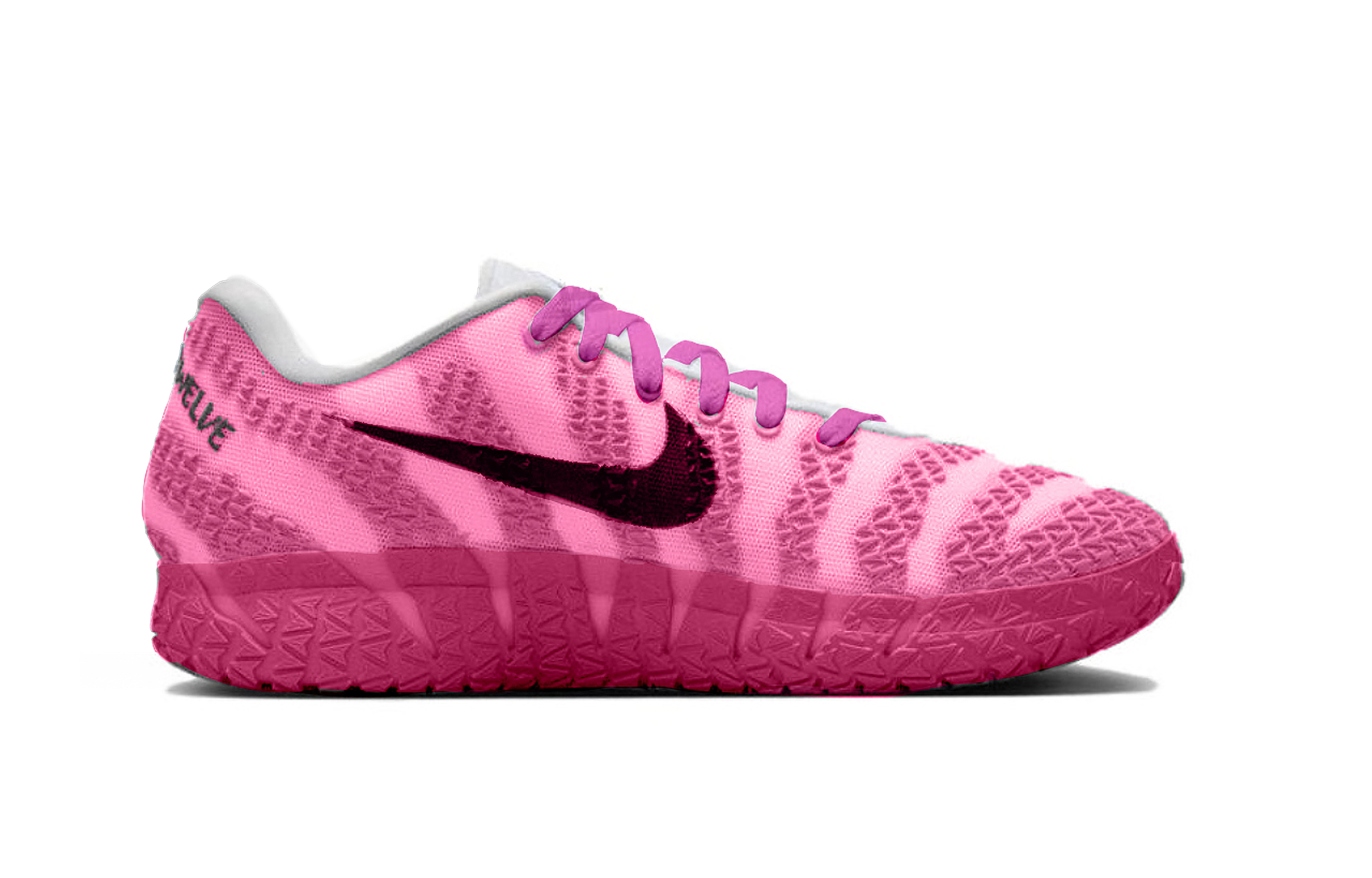 Nike Ja Morant 3 Neon Breathable Low top Basketball Shoes Men’s Pink