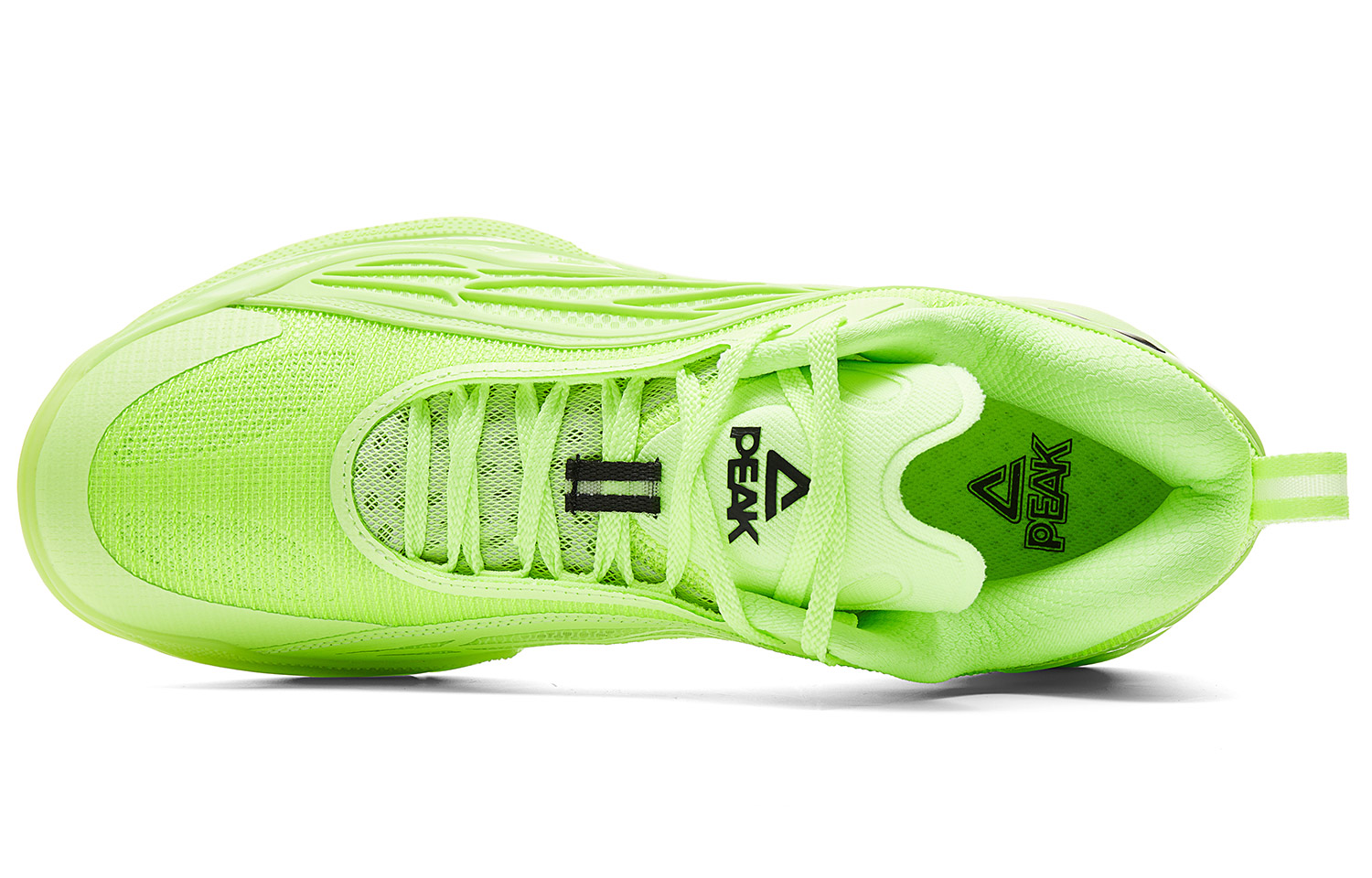 PEAK Cushioning Abrasion Resistant Rebound Low top Basketball Shoes Men’s Neon Green