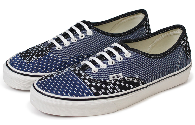 Кеды Vans Authentic Classic (черно-синие) — фото 3