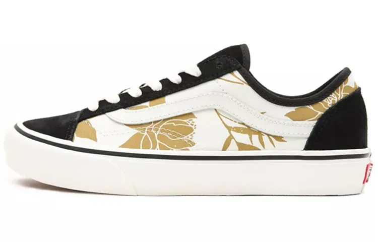 Vans Island Floral Style 36 Decon Sf 'Black White Brown'