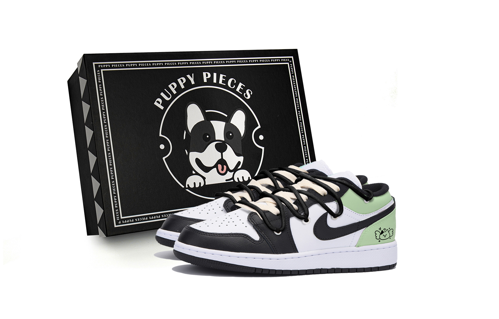 Jordan Air Jordan 1 Vintage Basketball Shoes Men’s Low Top Black Green