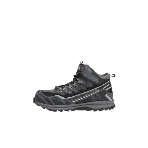 FILA Hailstorm High top Hiking Shoes Men's Black