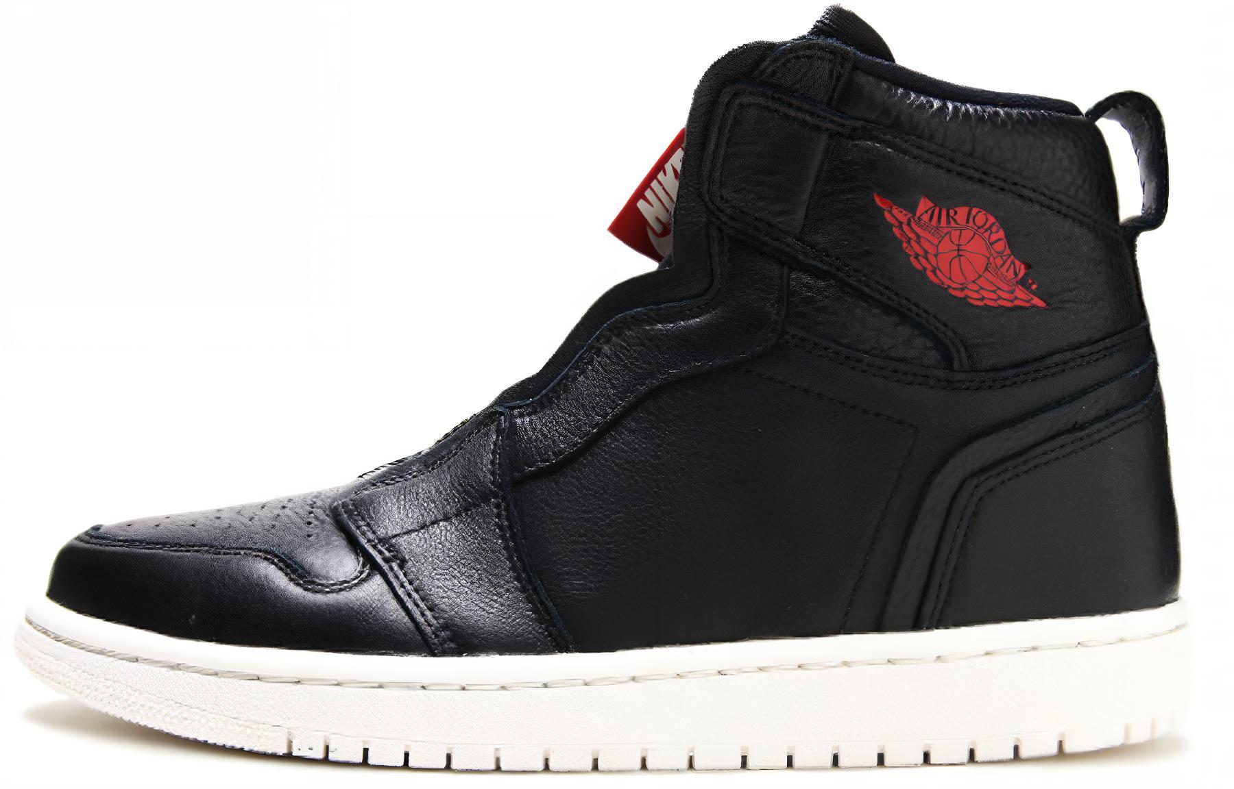 Jordan 1 Retro High Zip Black Gym Red Phantom Women’s