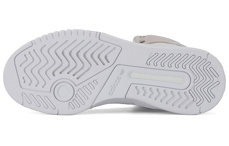 Женские кеды adidas originals Drop Step Xlt (бело-желтые) — фото 5