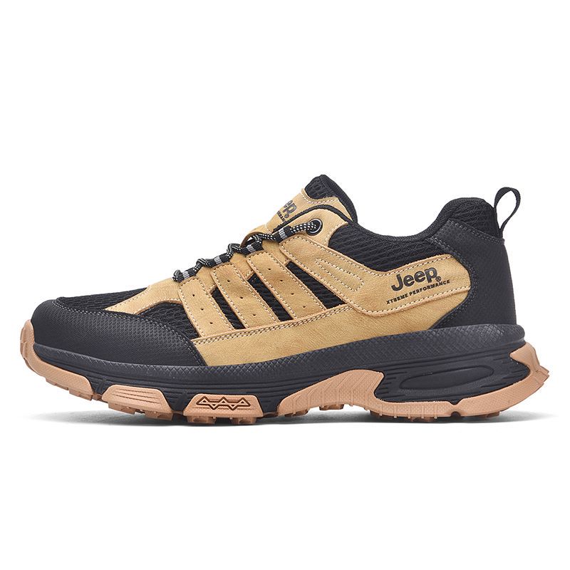 Jeep Synthetic Leather, Textile Outdoor Hiking Shoes Men’s