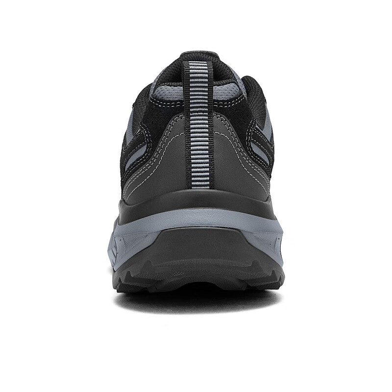 Skechers D’Lux Pro Soft And Comfortable Abrasion Resistant Low top Hiking Shoes Men’s Black Gray