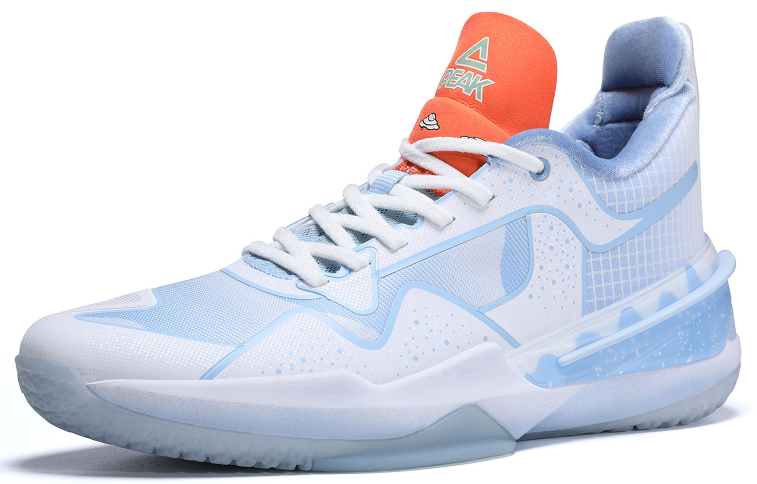 PEAK Flash 3 Snowman Textile, Synthetic Leather, TPU Cushioning Slip Resistant Abrasion Resistant Coverage Support