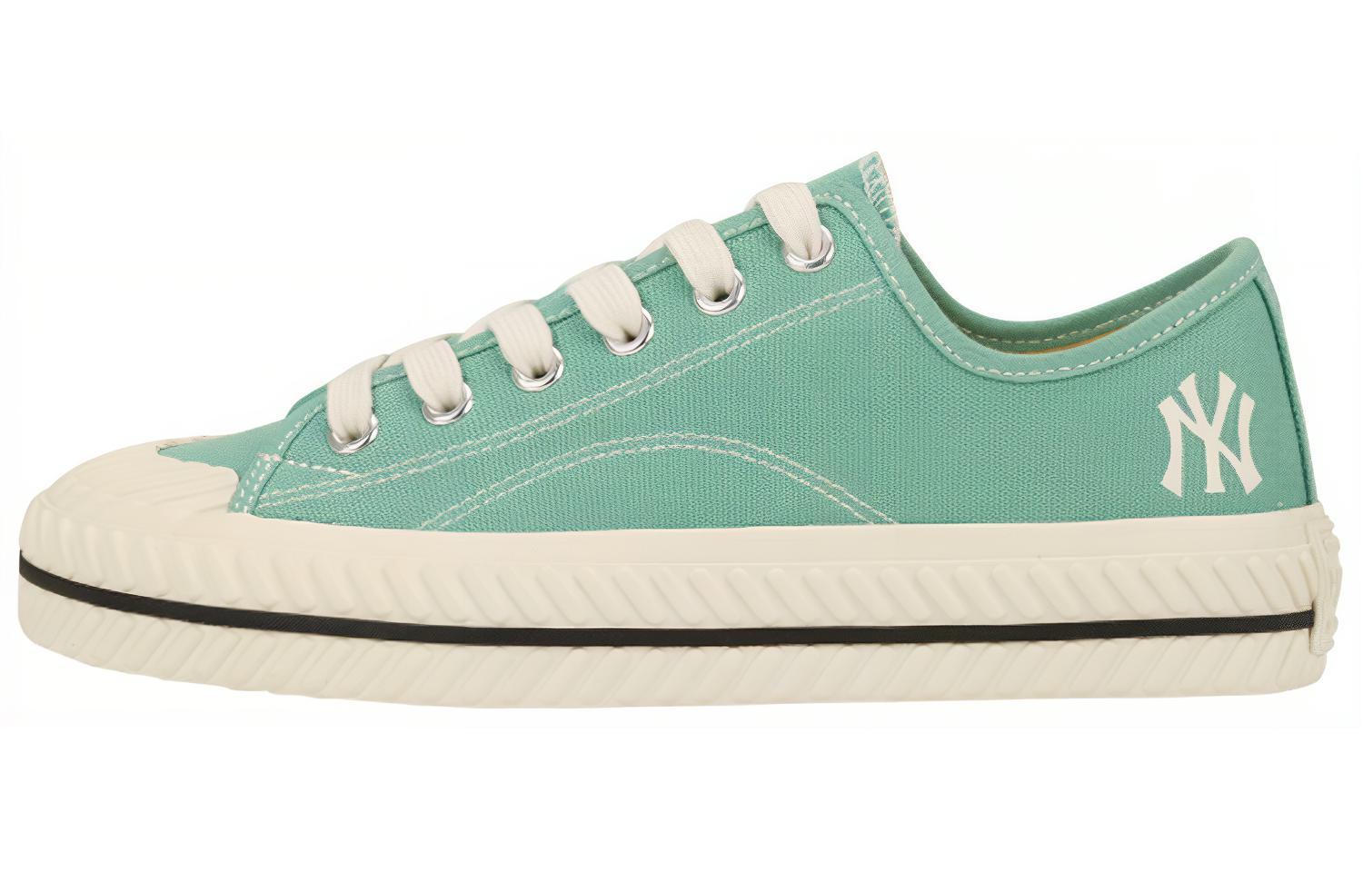 MLB Playball Slip Resistant Abrasion Resistant Low top Canvas Shoes Unisex Green