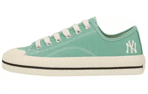 MLB Playball Slip Resistant Abrasion Resistant Low top Canvas Shoes Unisex Green