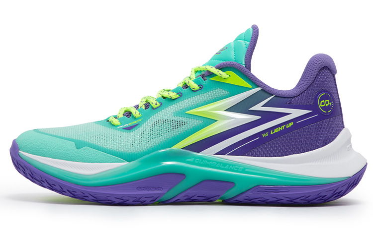 361° LIGHT UP 1 Game Ready Cushioning Slip Resistant Abrasion Resistant Breathable Low top Basketball Shoes Men’s