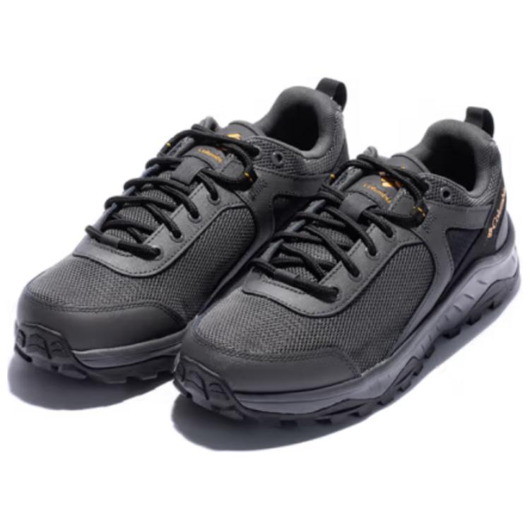 Columbia Slip Resistant Abrasion Resistant Low top Hiking Shoes Men’s Dark Gray