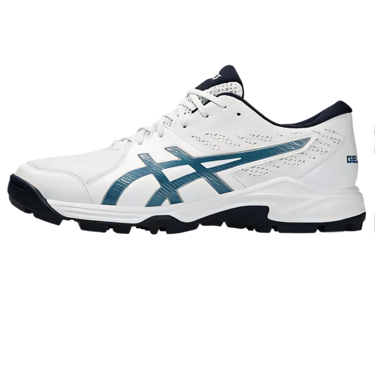 Asics Gel Peake 2 Cushioning, Wear Resistant Low top Training Shoes Men's White Blue