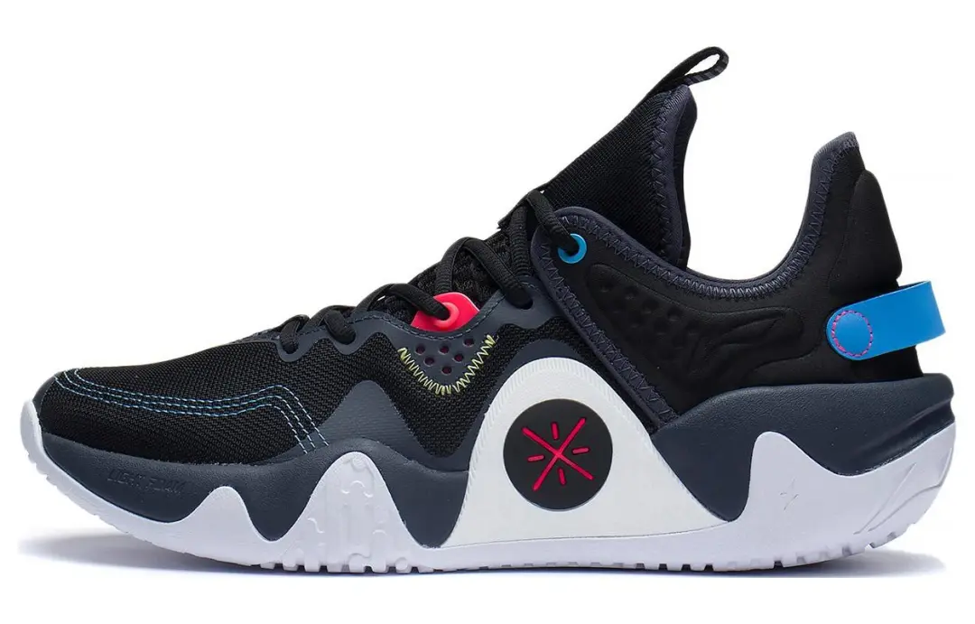 Li Ning Ice Blood Cushioning Slip Resistant Abrasion Resistant Breathable Coverage Low top Basketball Shoes Men's