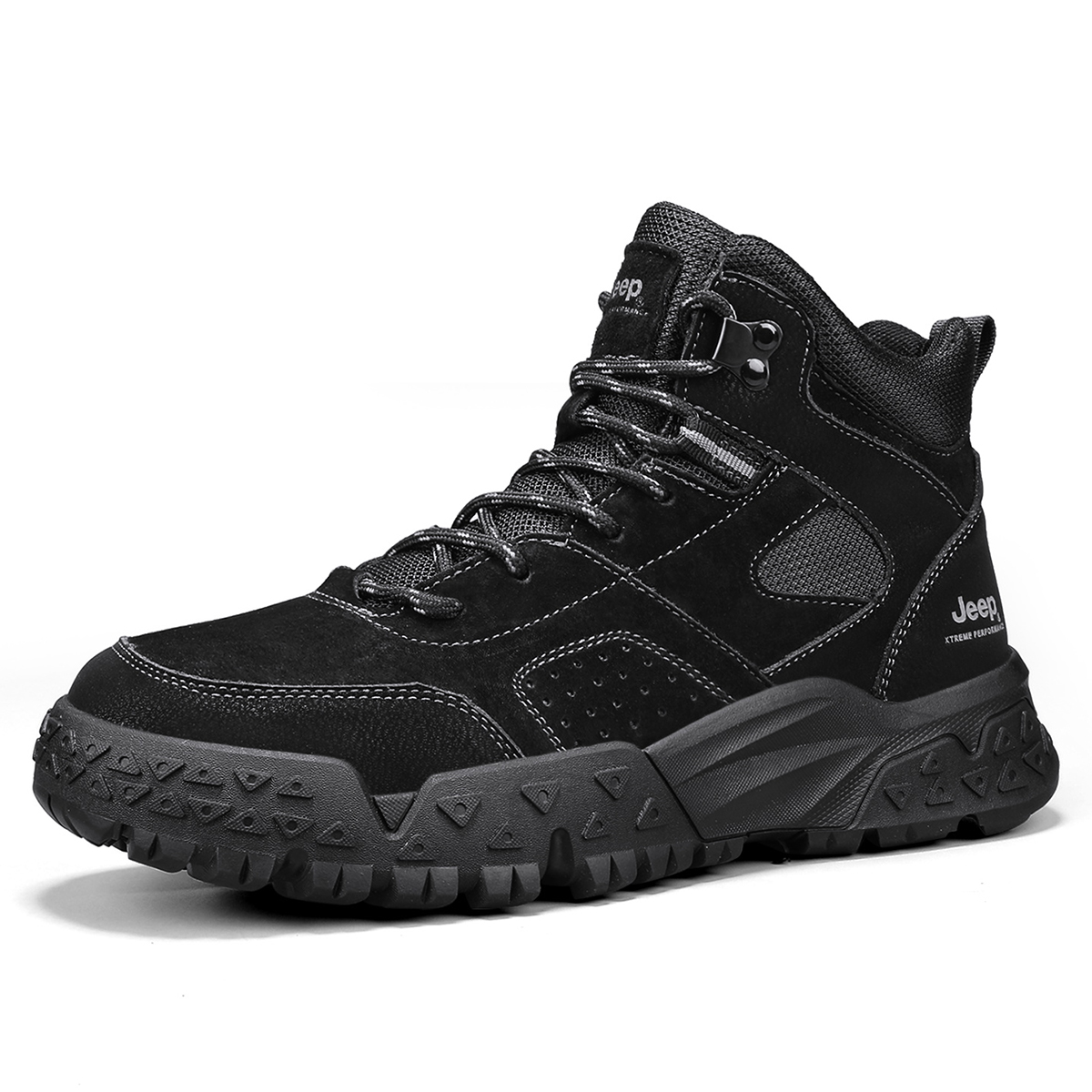 Jeep High top Mountaineering Shoes Men’s Black