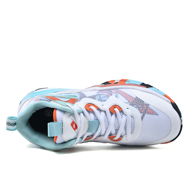 XISAILONG Slip Resistant Abrasion Resistant Slip Resistant Abrasion Resistant High top Basketball Shoes Unisex