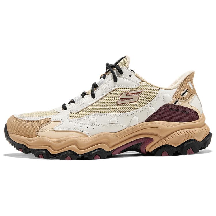 Skechers Abrasion Resistant Grip Low top Mountaineering Shoes Women’s White Umber