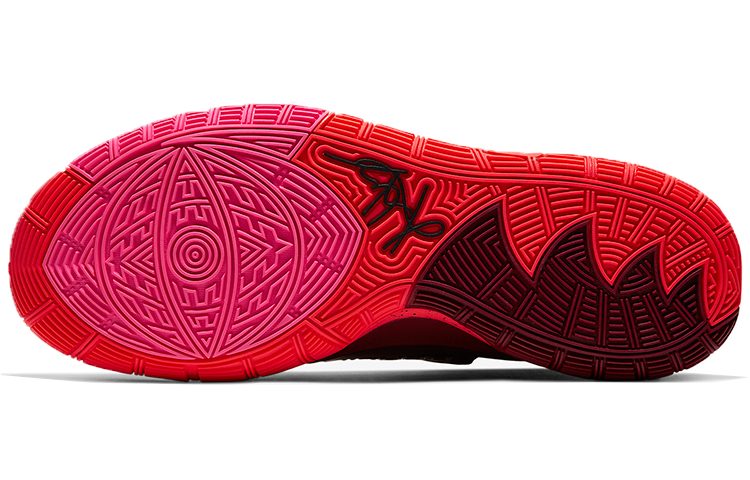Мужские кроссовки Nike Kyrie 6 Pre-Heat "Berlin" (красные) — Красный — фото 5
